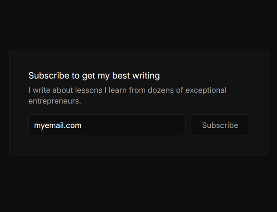 Collect emails
