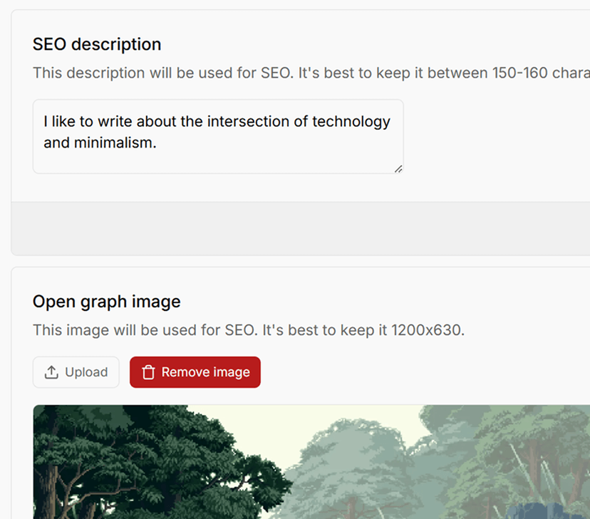 Comma - Open source minimal blogging platform / Comma